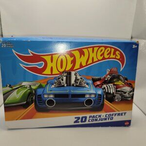 Hot Wheels Set of 20 Toy Cars & Trucks Collectible Vehicles